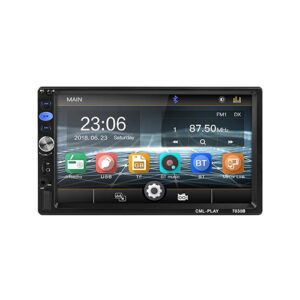 Radiomist-17-Car Radio Bluetooth Single DIN Car Stereo Audio, Car Audio with Hands free and Remote Control